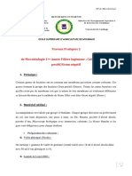 Travaux Pratiques 2 de Microbiologie 1 Année Filière Ingénieur: Coloration Gram Positif/gram Négatif