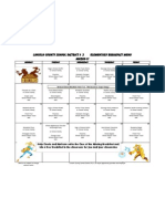 Lincoln County School District # 2 Elementary Breakfast Menu March-11