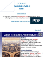 Lecture-2 Part I (Islamic Architecture)