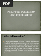 Philippine Possession and Poltergeist