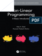 Non-Linear Programming - A Basic Introduction