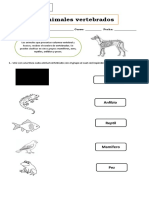 Guía Animales Vertebrados 2° Basico