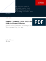 Pentaho Community Edition Installation Guide For Windows Whitepaper