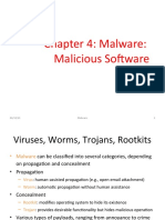 Chapter 4: Malware: Malicious Software