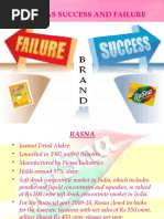 Brand As Success and Failure