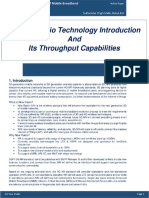 5G New Radio Technology Throughput Calculation