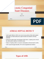 Acynotic Congenital Heart Diseases: FFU May 2020