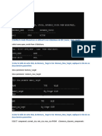 Compte Rendu Oracle