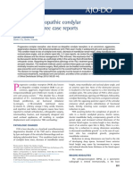 Progressive Idiopathic Condylar Resorption - Three Case Reports