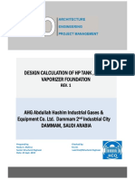 TANK FOUNDATION Calculation