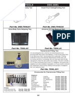 Vw/Audi Special Tools DSG (02E) : Part No. DSG - TOOL01 Part No. DSG - TOOL02