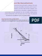 8 Comparison of Otto Diesel Dual Cycles