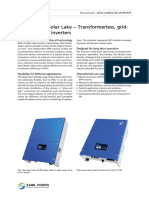 Samil Power Solar Lake - Transformerless, Grid-Connected PV Inverters