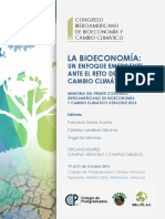 Memoria 1er Congreso Bioeconomia - Camb Climatico - 2016