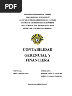 Contabilidad GERENCIAL Y FINANCIERA 