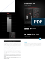 BX Limiter True Peak Manual