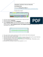 Standing Wave Lab Physics Classroom Interactive