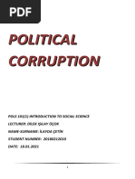 Political Corruption