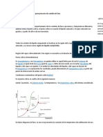 Diagramas de Propiedades para Procesos de Cambio de Fase