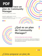 ¿Cómo Se Hace Un Plan de Community Manager