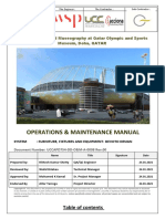 U07754QOSM - Project O & M Manual Auditorium Seating