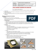 Module 1 - Apply Traditional Drawing Techniques For Animation
