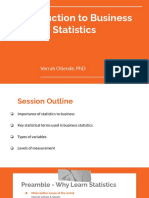 Introduction To Business Statistics