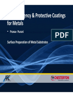 2 Surface Preparation For Metals - Before Applying ARC Coatings - Chesterton