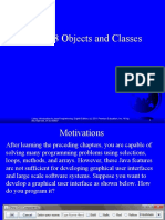 Chapter 8 Objects and Classes