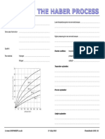 Chemsheets GCSE 111 (Haber Process)