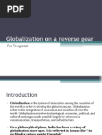 Globalization Is On A Reverse Gear