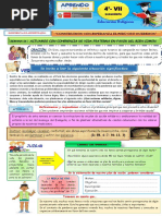 1era Semana FICHA 4° GRADO DE SECUNDARIA