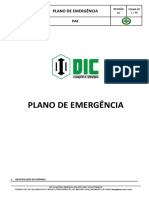 Plano de Emergencia Dic