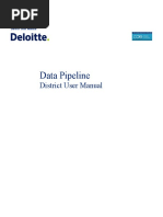 Data Pipeline District User Manual