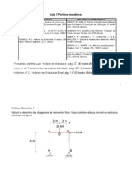 Aula 7. Pórticos Isostáticos