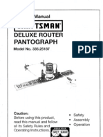 Craftmans Pantograph Manual