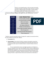 Procurement (Kat) 2. Inbound Logistics. This Includes Del Monte's Operation of Storing Their Acquired Raw