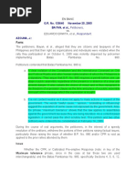 G.R. No. 133640 November 25, 2005 BAYAN, Et Al., Respondent. Azcuna, J.