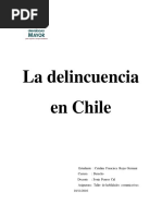 La Delincuencia en Chile