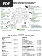 Filter Overview With Service Intervals and Capacities