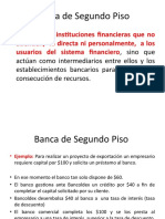 Banca de Segundo Piso y Bancoldex