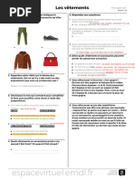 Tarea Francés Vestimenta 12 de Abril