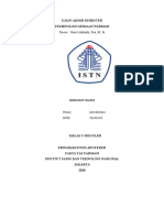 Ativa Sulasa - UAS - TEKNOLOGI SEDIAAN FARMASI - KLS C