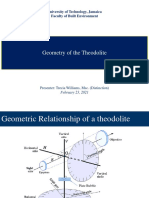 Geometrey of The Theodolite