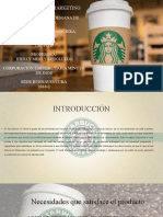 Necesidad Deseo y Demanda de Starbuck