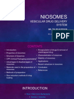 Niosomes: Vesicular Drug Delivery System