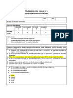 2° Prueba Unidad 1