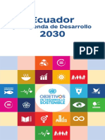 Ecuador y La Agenda de Desarrollo 2030