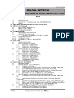 Geologia y Geotecnia de Irrigacion Huenque - Ilave