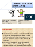 Attention Deficit Hyperactivity Disorder (Adhd)